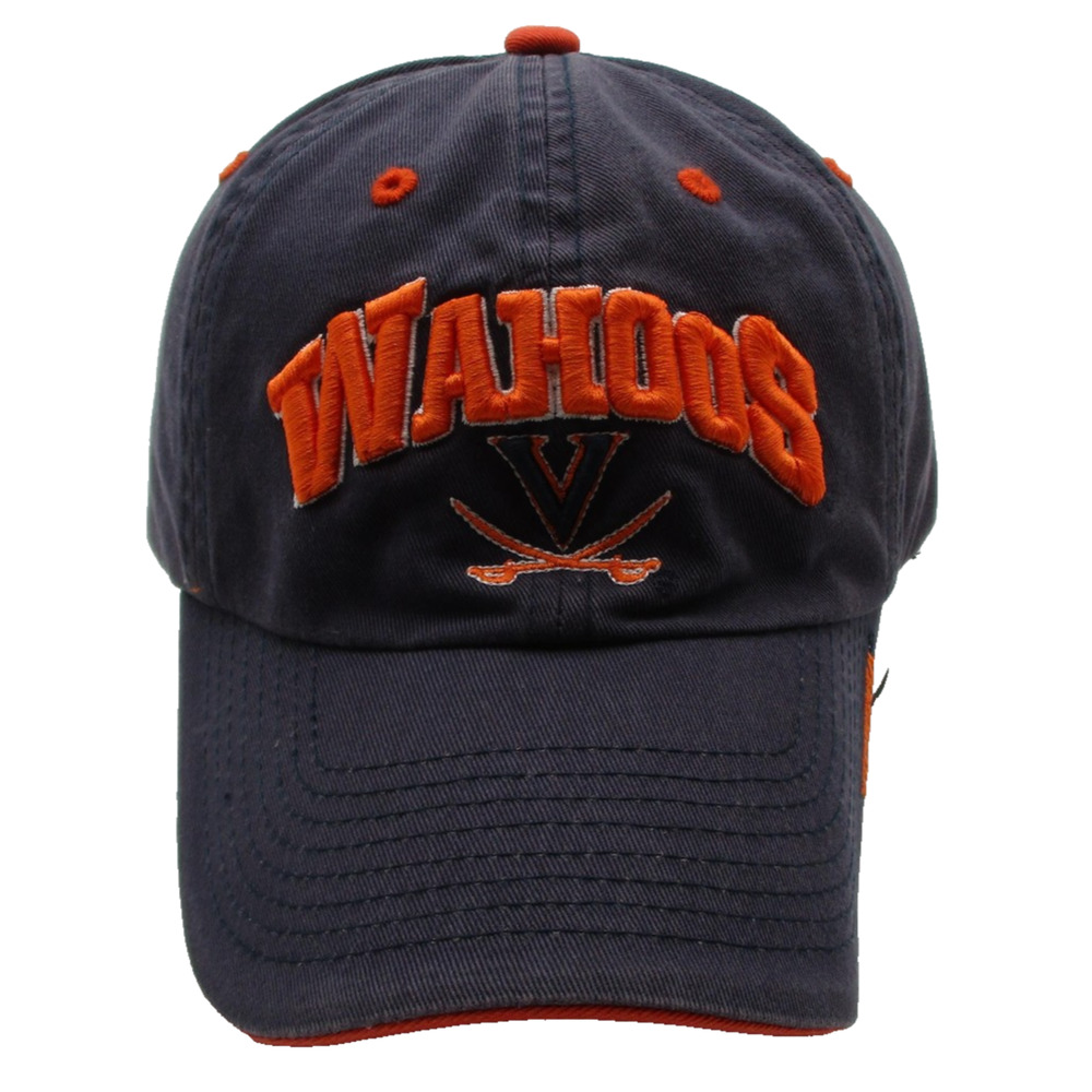 Virginia Cavaliers Hat Cap Strap Back One Size Blue NCAA Top Of The World Mens